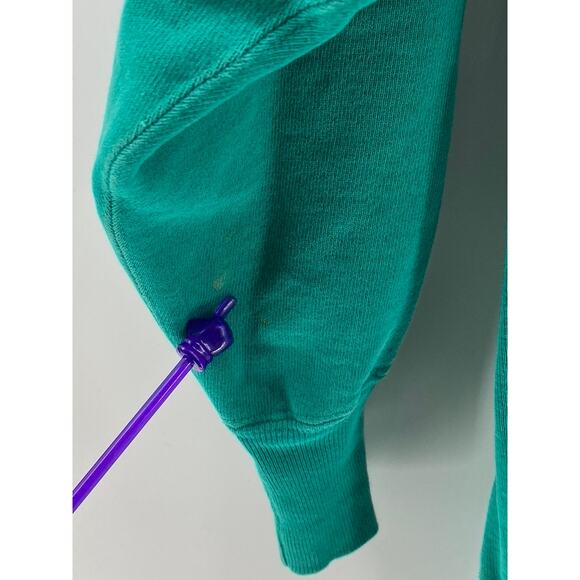 CHAMPION Men's Green Vintage Crewneck Reverse Weave Long Sleeve Sweatshirt SZ2XL - Picture 8 of 11